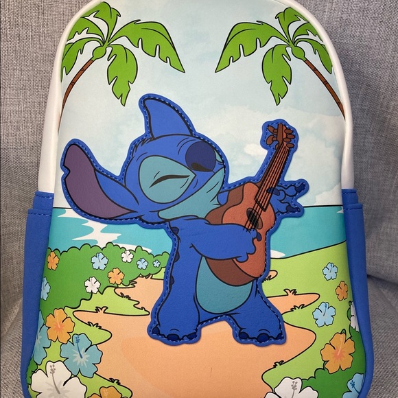 Loungefly Lilo & Stitch ukelele mini backp… main image 4
